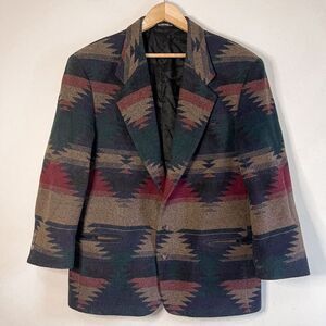 Vintage Silverado Men’s Southwestern Blazer Sportcoat